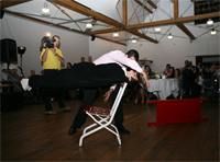 Magicien hypnotiseur lors d'une bar mitzvah