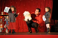 magicien ventriloque spectacle de noel pour comit d'entreprise